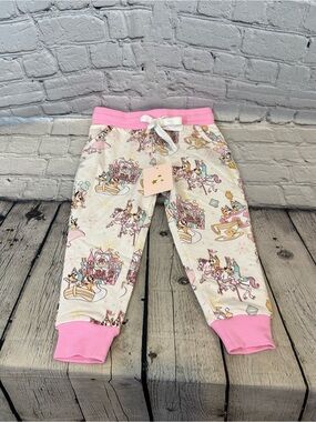 Blush Lotus Bluey Disney Parks Jogger Pants
